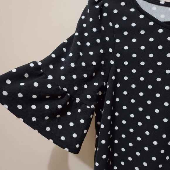 Polka dot blouse - Picture 3 of 4